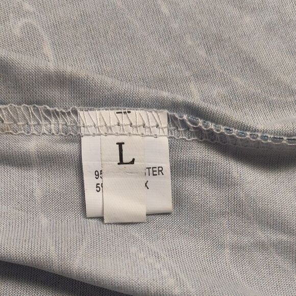 Elegant Blue Paisley Maxi Dress - Picture 5 of 6